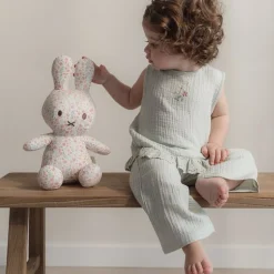 Little Dutch miffy cuddle all-over print 30 cm - Pink - Lucky Blossom Clearance