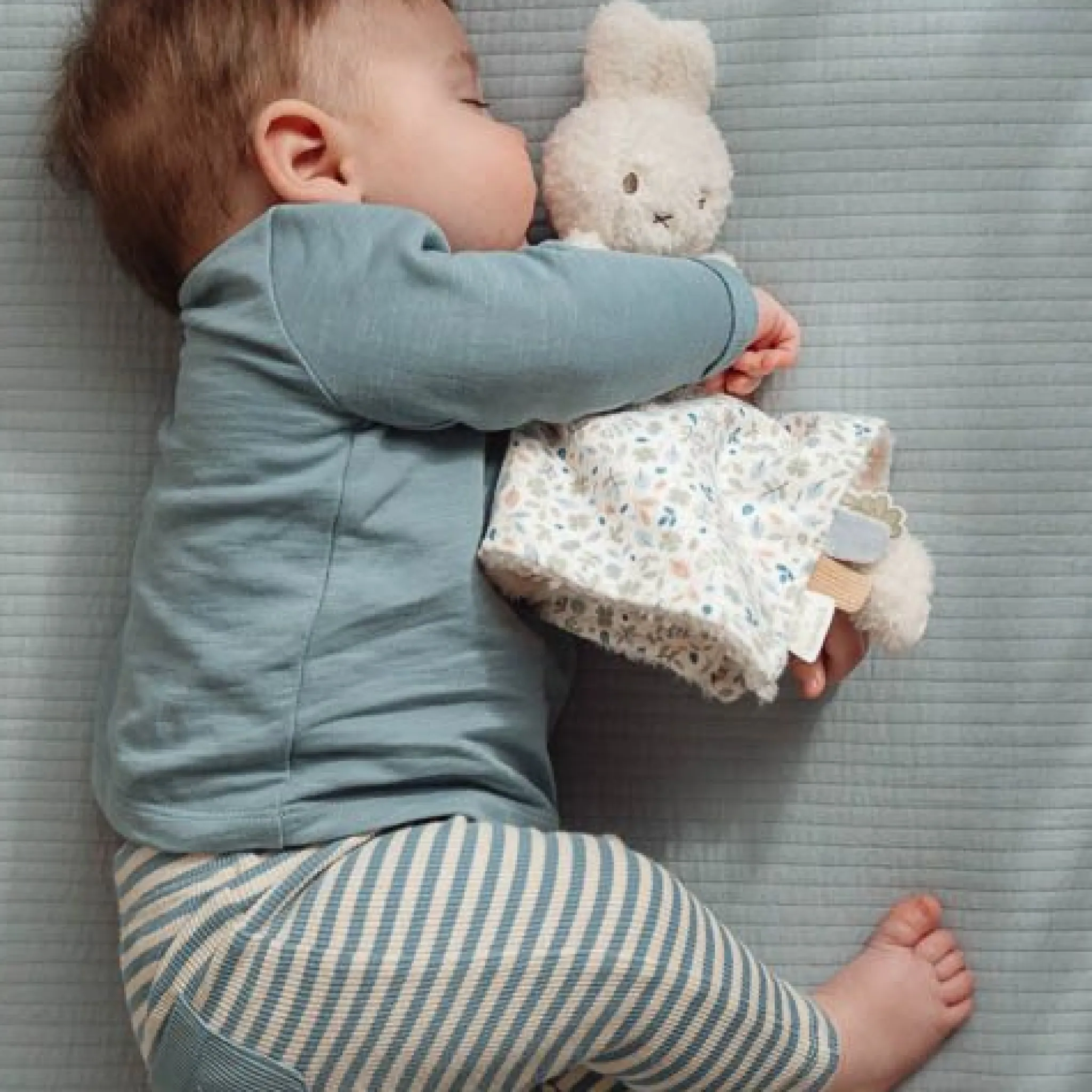 Little Dutch miffy cuddle cloth - Blue - Lucky Leaves Hot