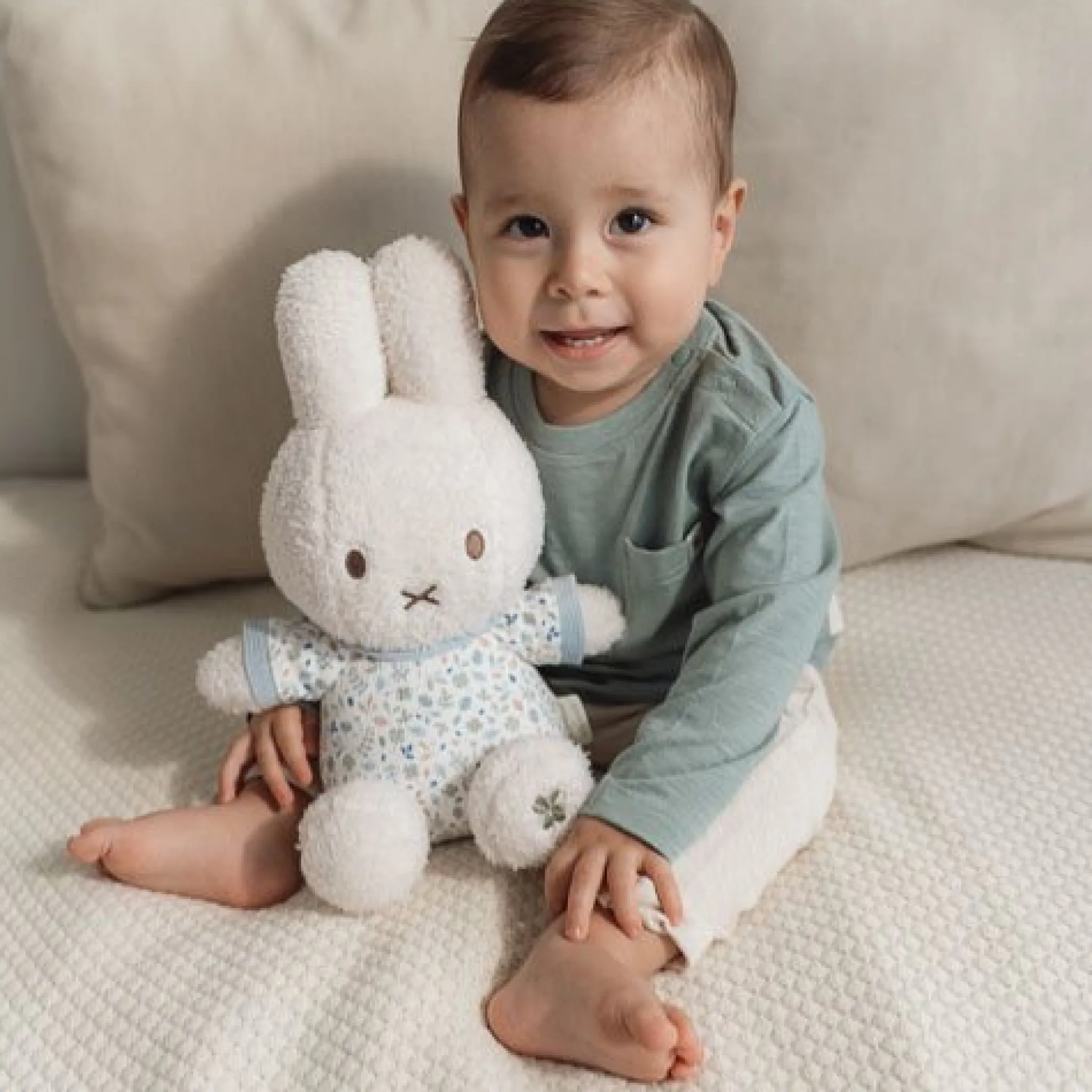 Little Dutch miffy cuddle 30 cm - Blue - Lucky Leaves Hot