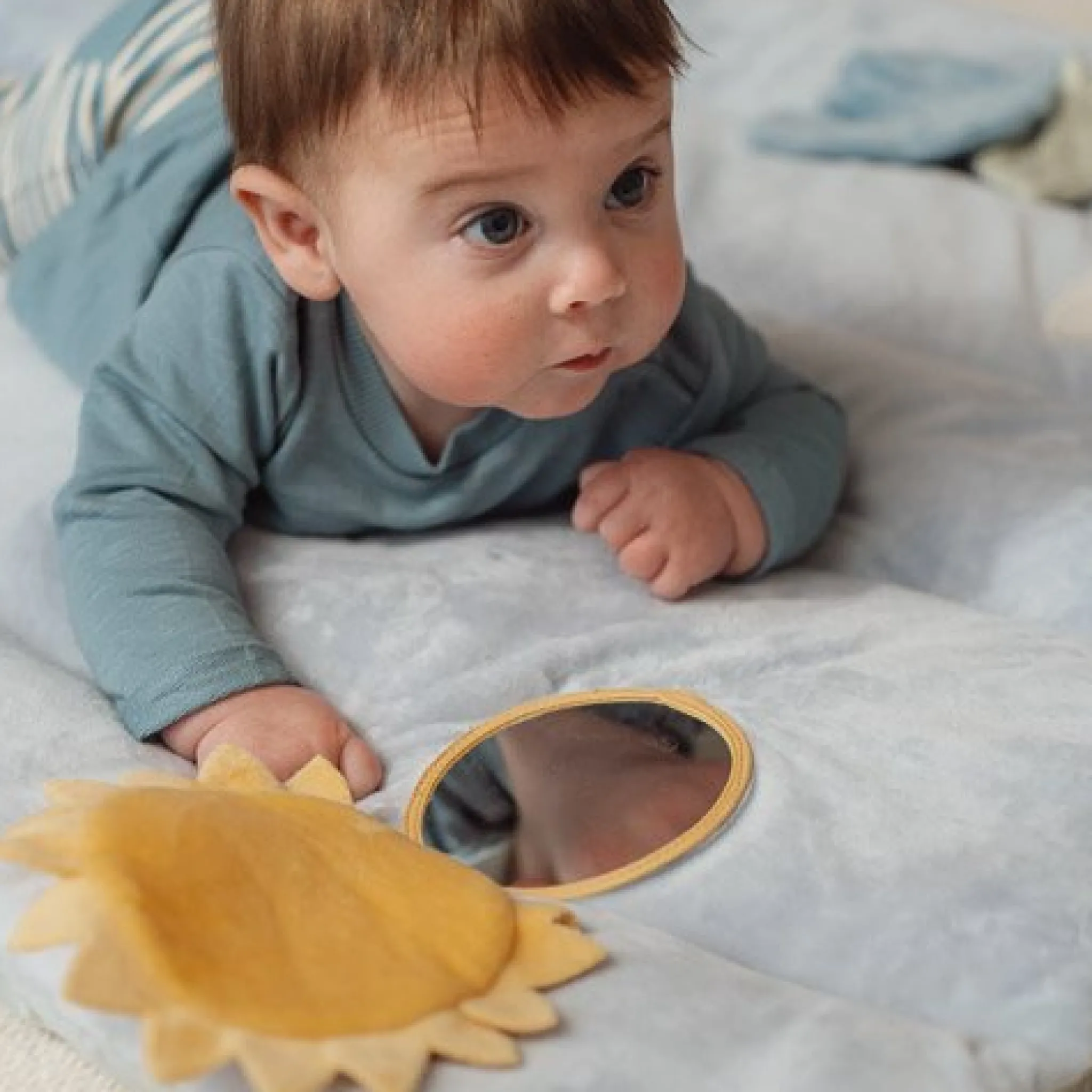 Little Dutch miffy play mat - Blue - Lucky Leaves Clearance