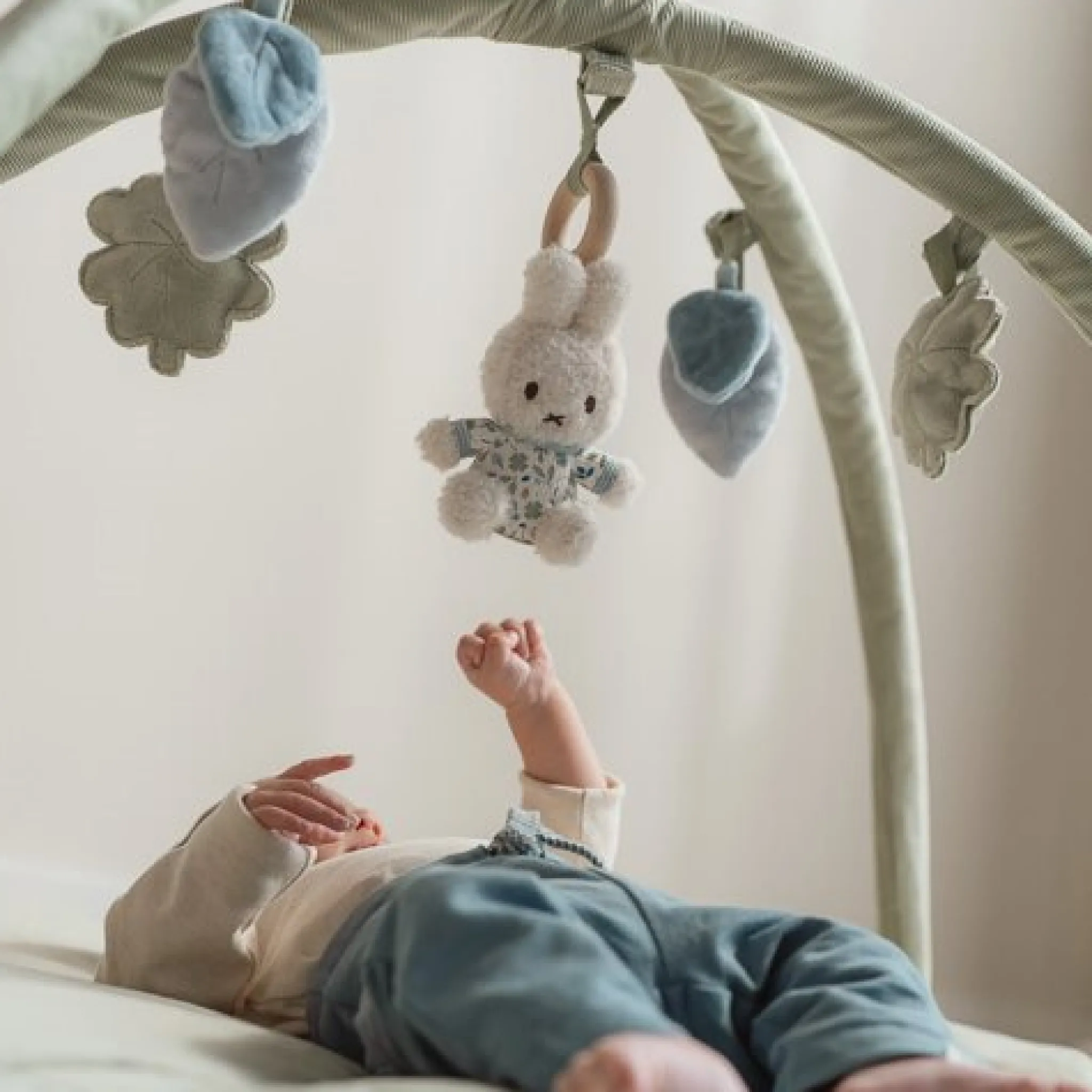 Little Dutch miffy play mat with arch - Blue - Lucky Leaves