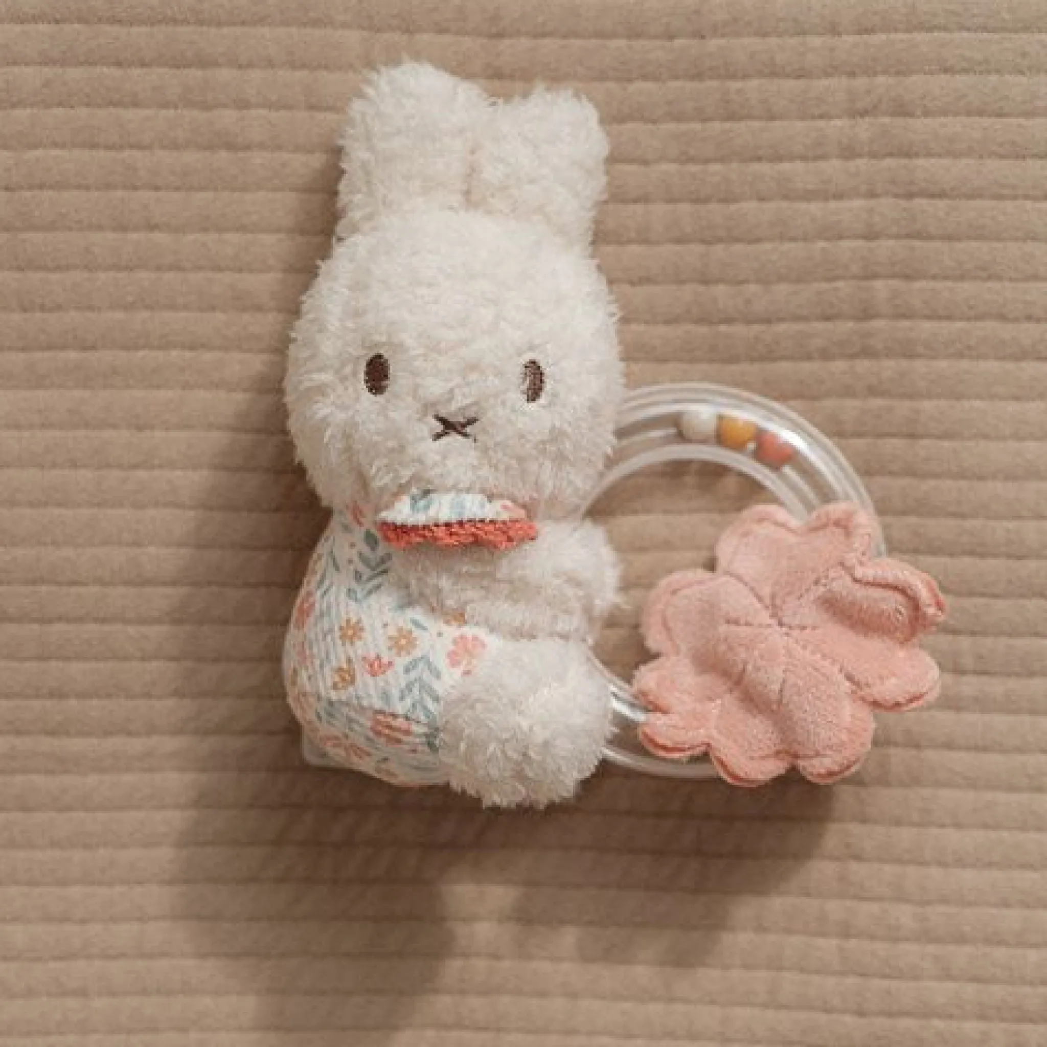 Little Dutch miffy ring rattle - Pink - Lucky Blossom Outlet