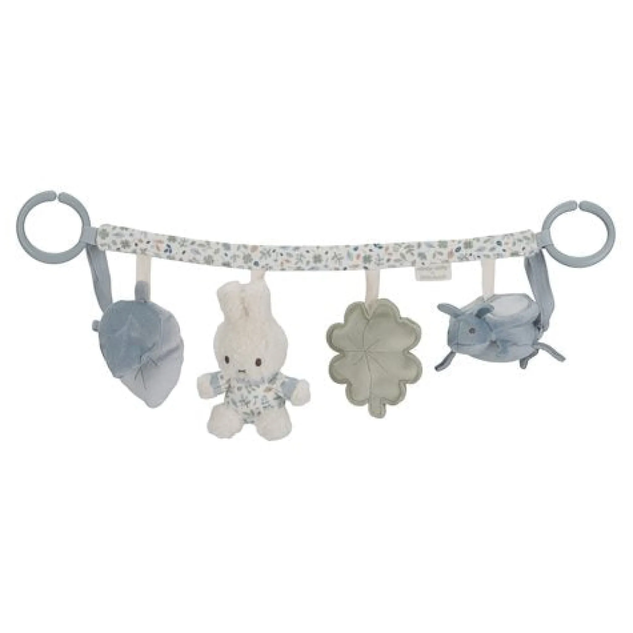 Little Dutch miffy stroller tensioner - Blue - Lucky Leaves Sale
