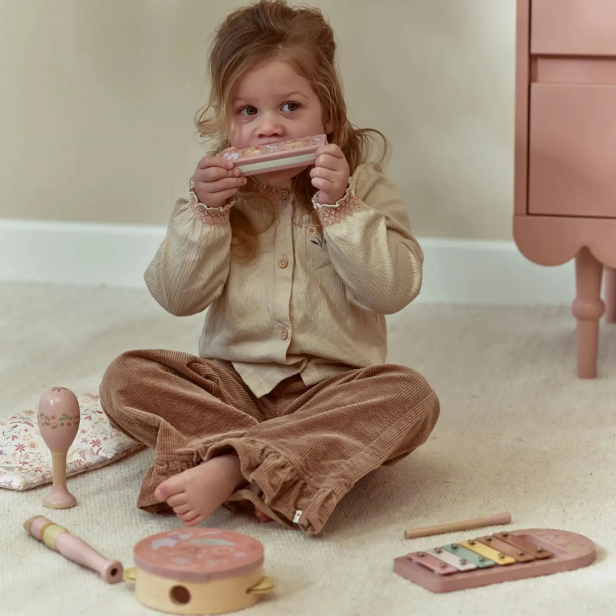 Little Dutch Music set - Pink - Safari Friends Discount
