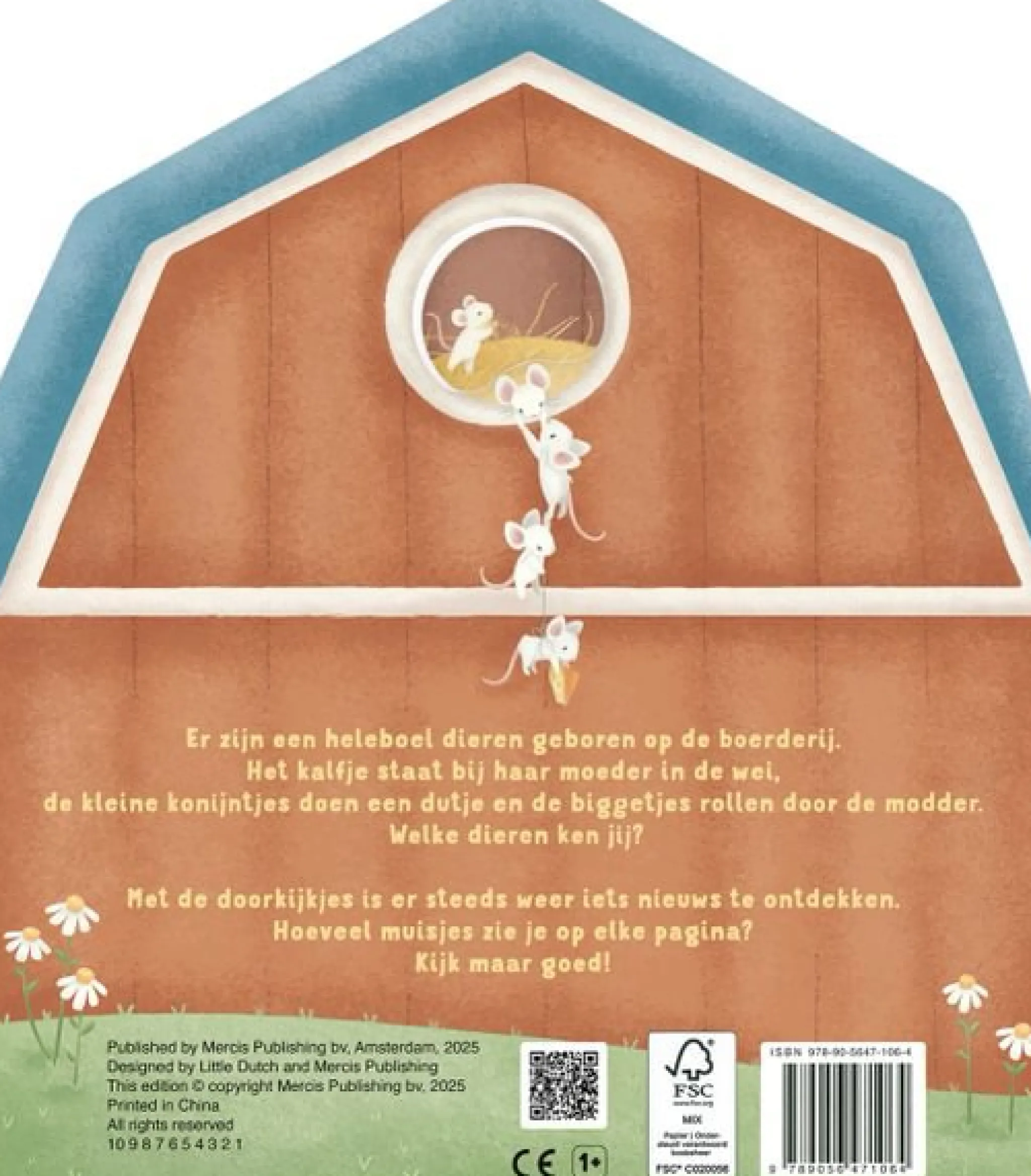 Little Dutch B2C My See-Through Book - Farm - NL Hot