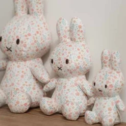 Little Dutch nijntje plush all-over print 15 cm - Pink - Lucky Blossom New
