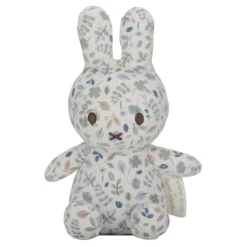 Little Dutch nijntje plush all-over print 15 cm - Blue - Lucky Leaves Outlet