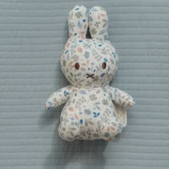 Little Dutch nijntje plush all-over print 15 cm - Blue - Lucky Leaves Outlet