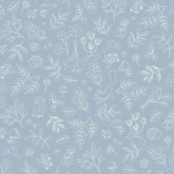 Little Dutch Non-woven wallpaper – Blue – Forest Friends – Forest Wonder Online