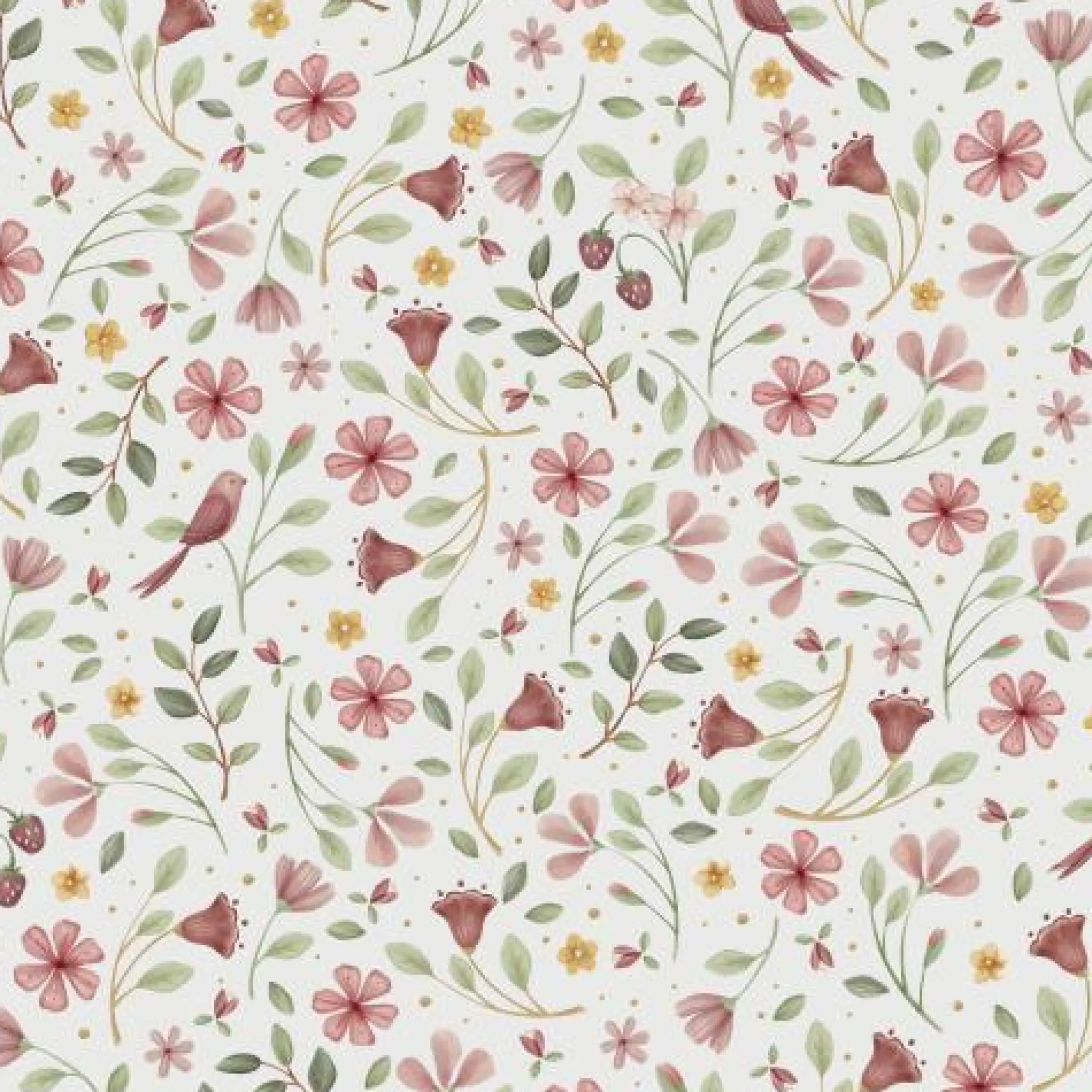 Little Dutch Non-woven wallpaper - Multicolored - Fairy Garden - Fairy Wonders Online