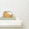 Little Dutch Non-woven wallpaper - Multicolored - Essentials - Blueberry Leaves Clearance