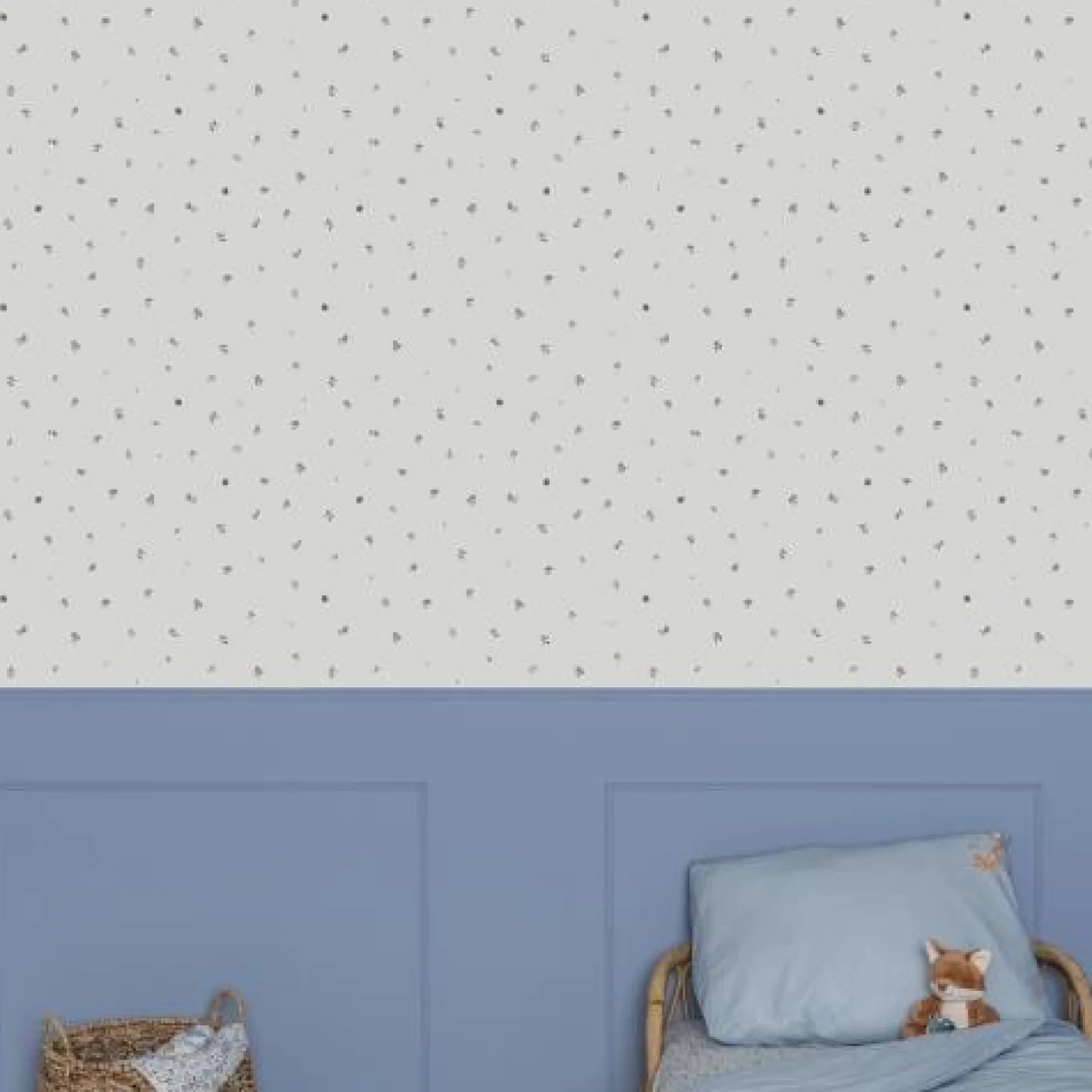 Little Dutch Non-woven wallpaper - Multicolored - Forest Friends - Forest Treasures Hot