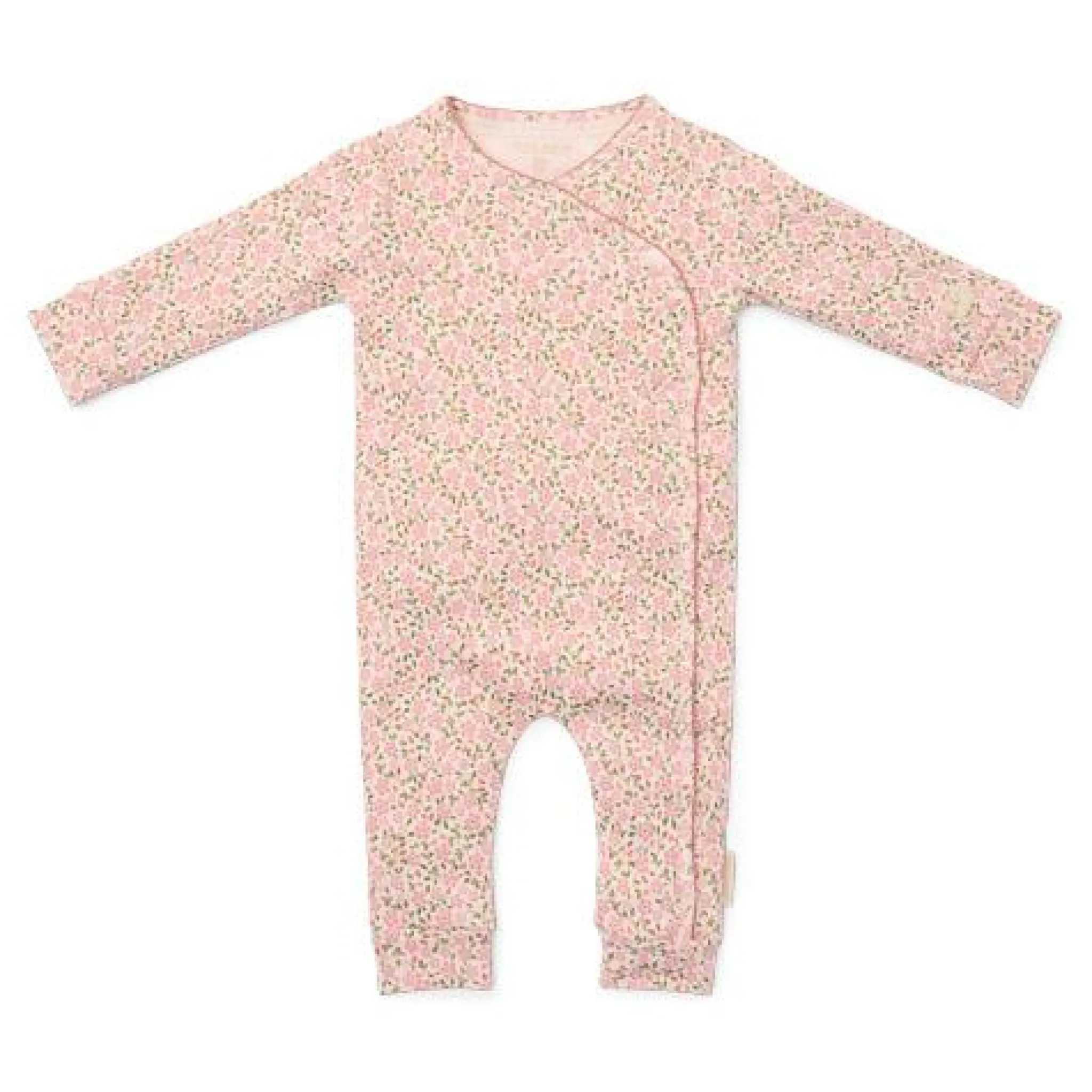 Little Dutch One-piece pajamas - Pink - Fairy Garden - Fairy Floral Hot