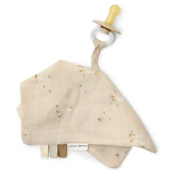 Little Dutch Pacifier Cloth - Beige - Newborn Naturals - Little Goose Discount