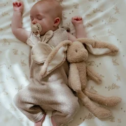 Little Dutch Pacifier Cloth - Beige - Newborn Naturals - Baby Bunny Sale