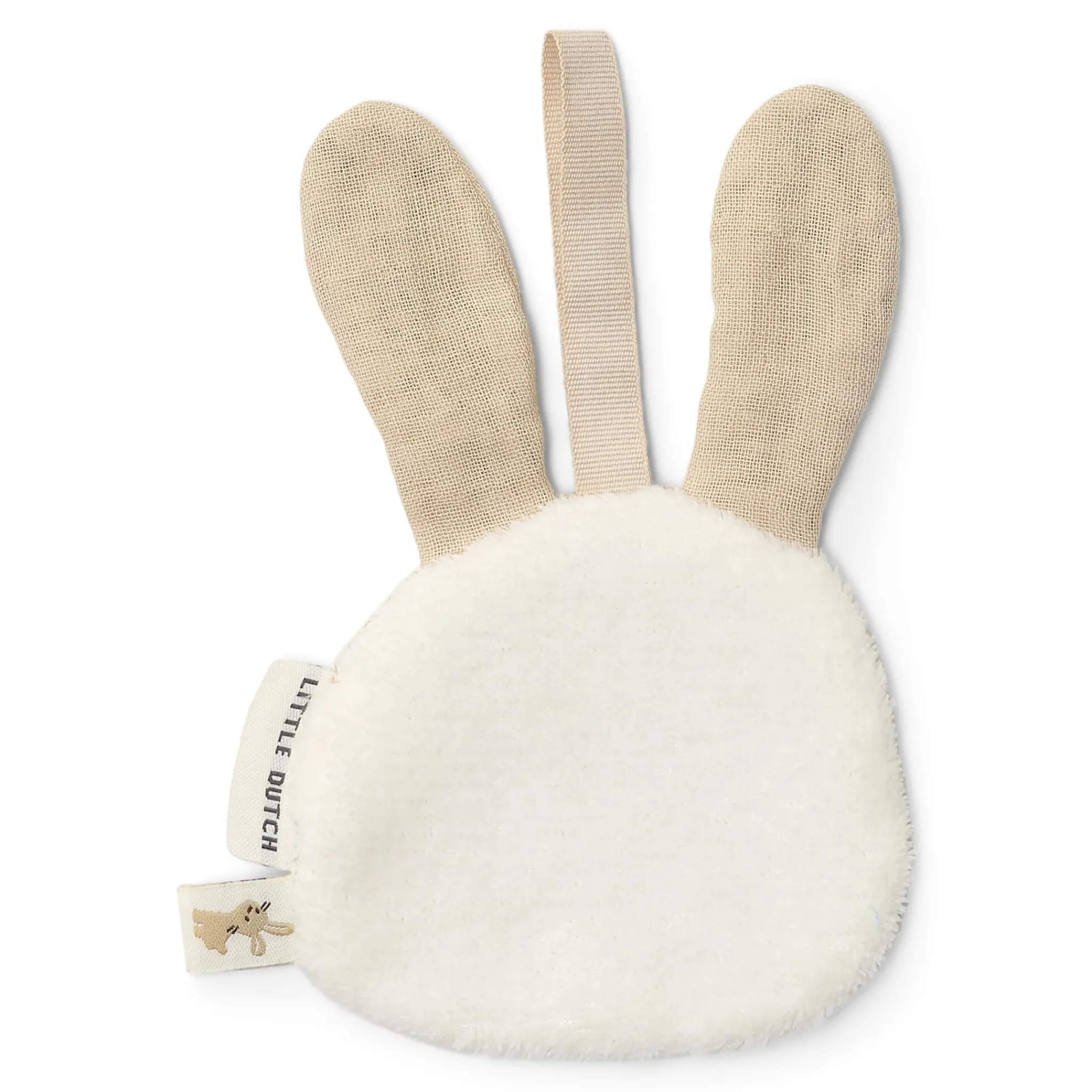 Little Dutch Pacifier Cloth - Beige - Newborn Naturals - Baby Bunny Sale