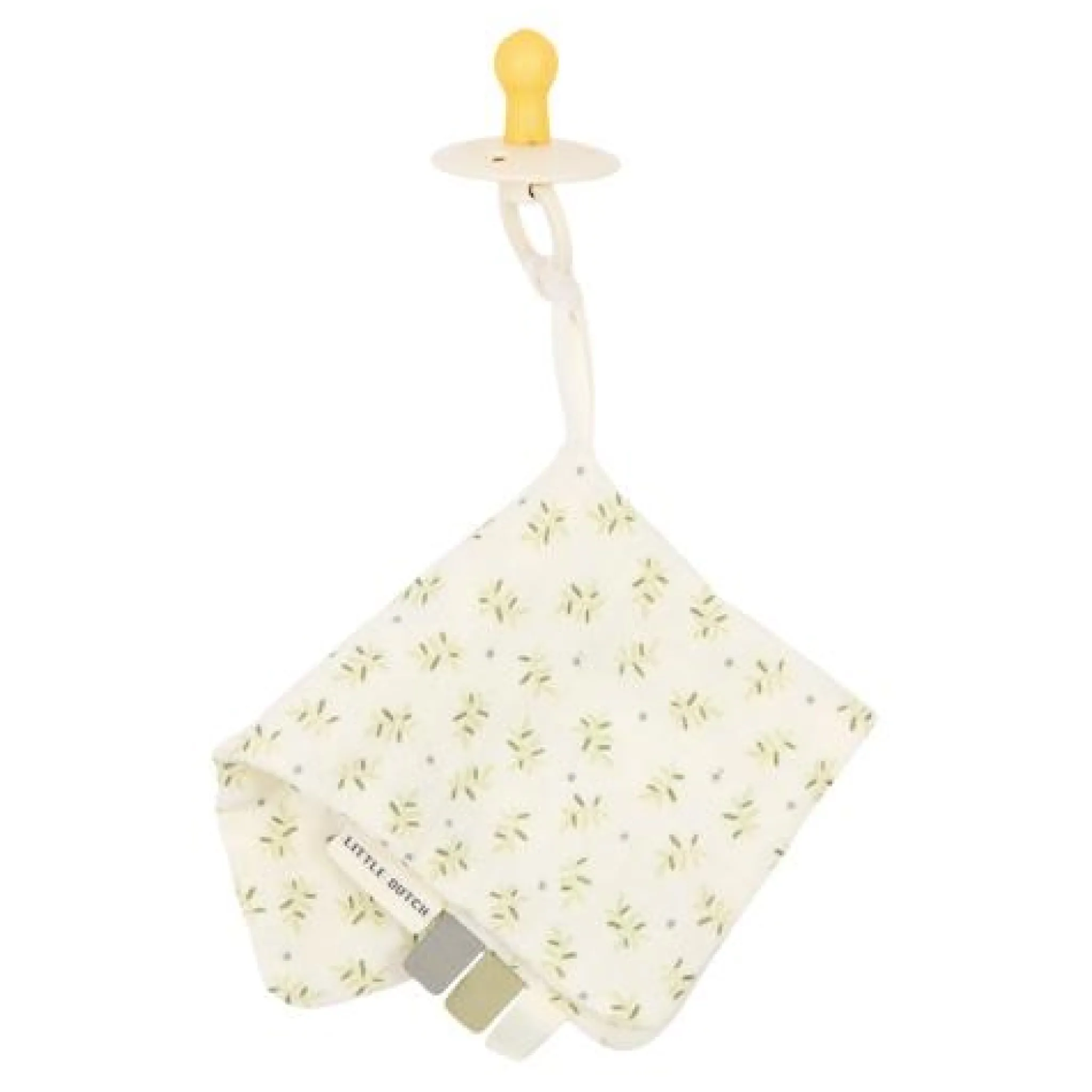Little Dutch Pacifier cloth - Green - Essentials - Blueberry Leaves Discount