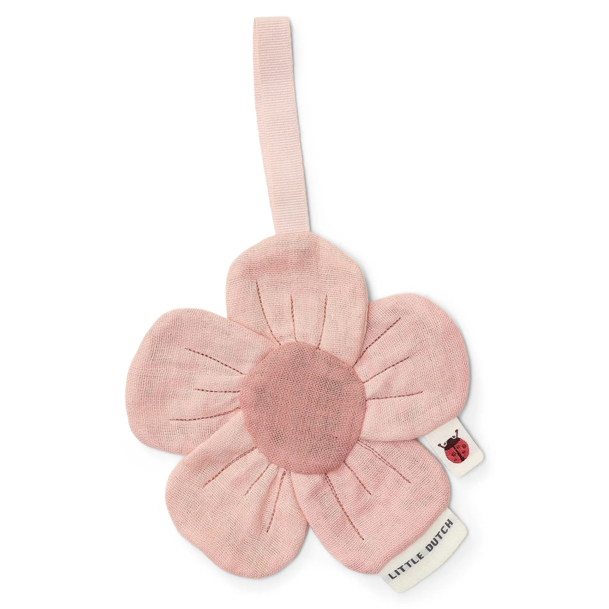 Little Dutch Pacifier cloth - Pink - Fairy Garden Sale