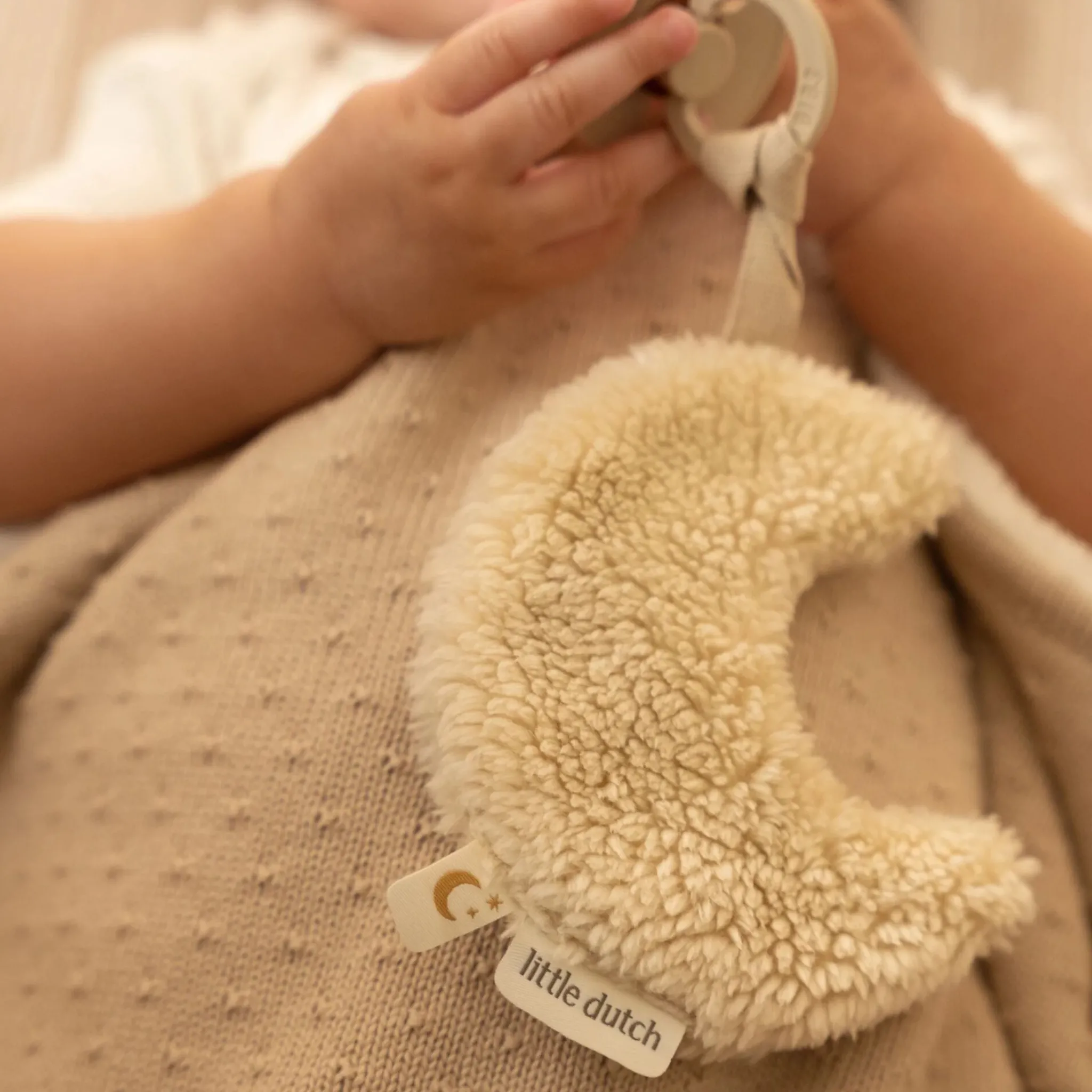Little Dutch Pacifier cloth - White - Essentials Best