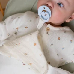 Little Dutch Pacifier cloth - White - Forest Friends - Forest Treasures Online
