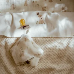 Little Dutch Pacifier Cloth - White - Newborn Naturals - Baby Bunny Outlet