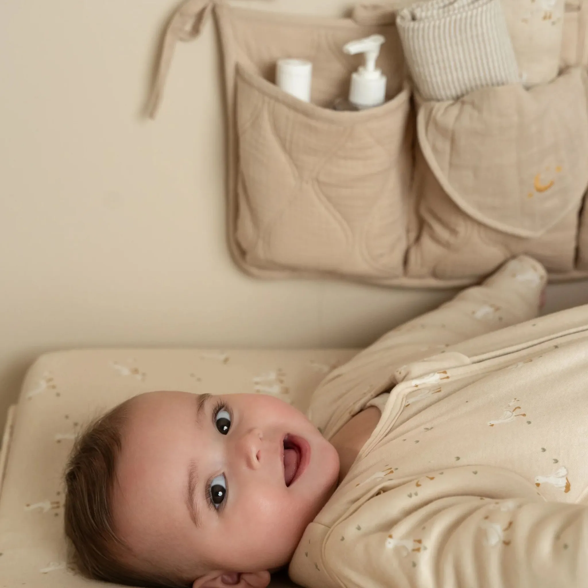 Little Dutch 2-pack bandana bib - Beige - Essentials Best