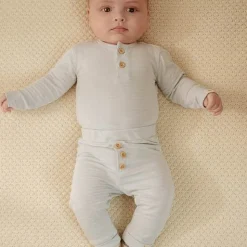 Little Dutch Pants - Blue - Forest Friends - Striped