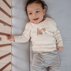 Little Dutch Pants - Blue - Forest Friends - Stripe New