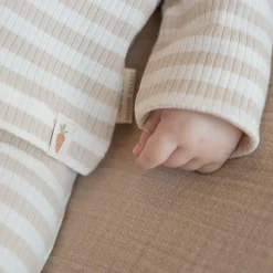 Little Dutch Pants - Sand - Newborn Naturals - striped Outlet