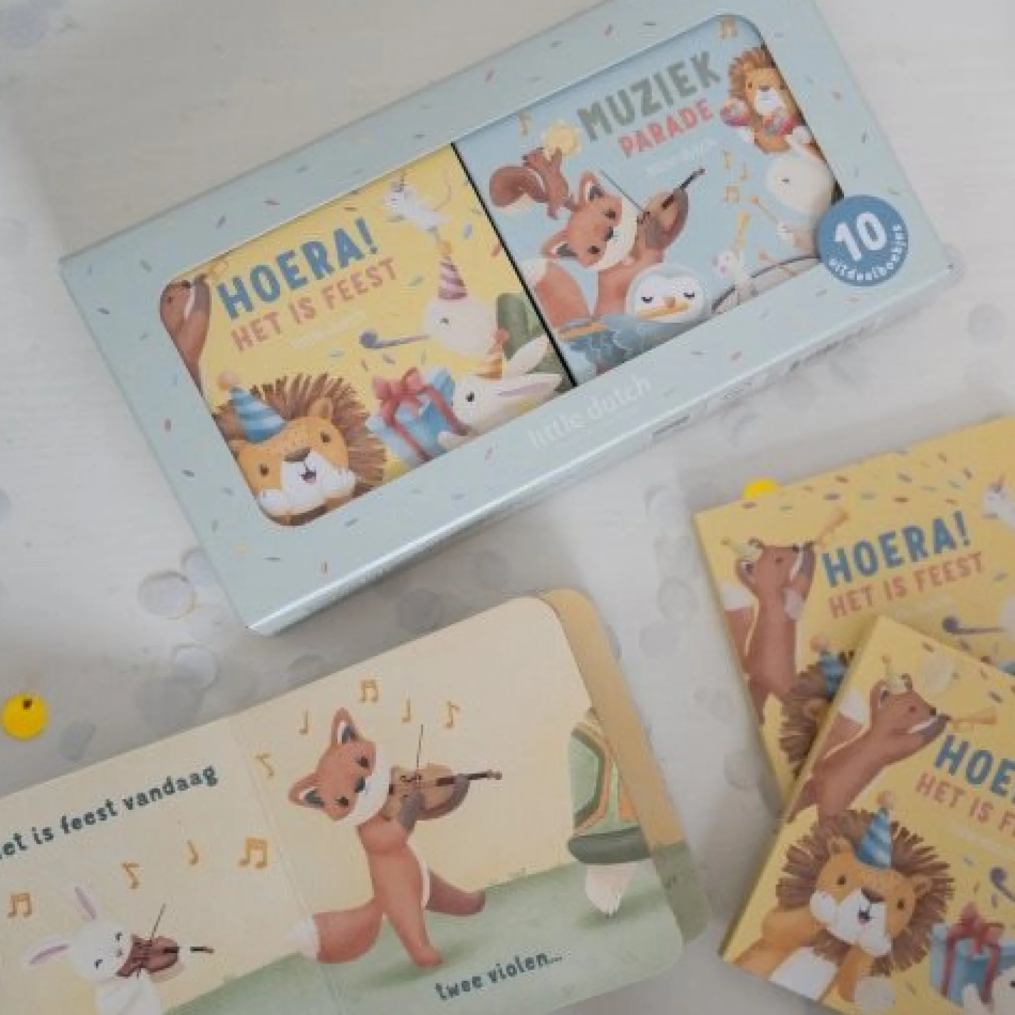 Little Dutch Party Booklets - Hooray! It's a Party & Music Parade - NL Discount