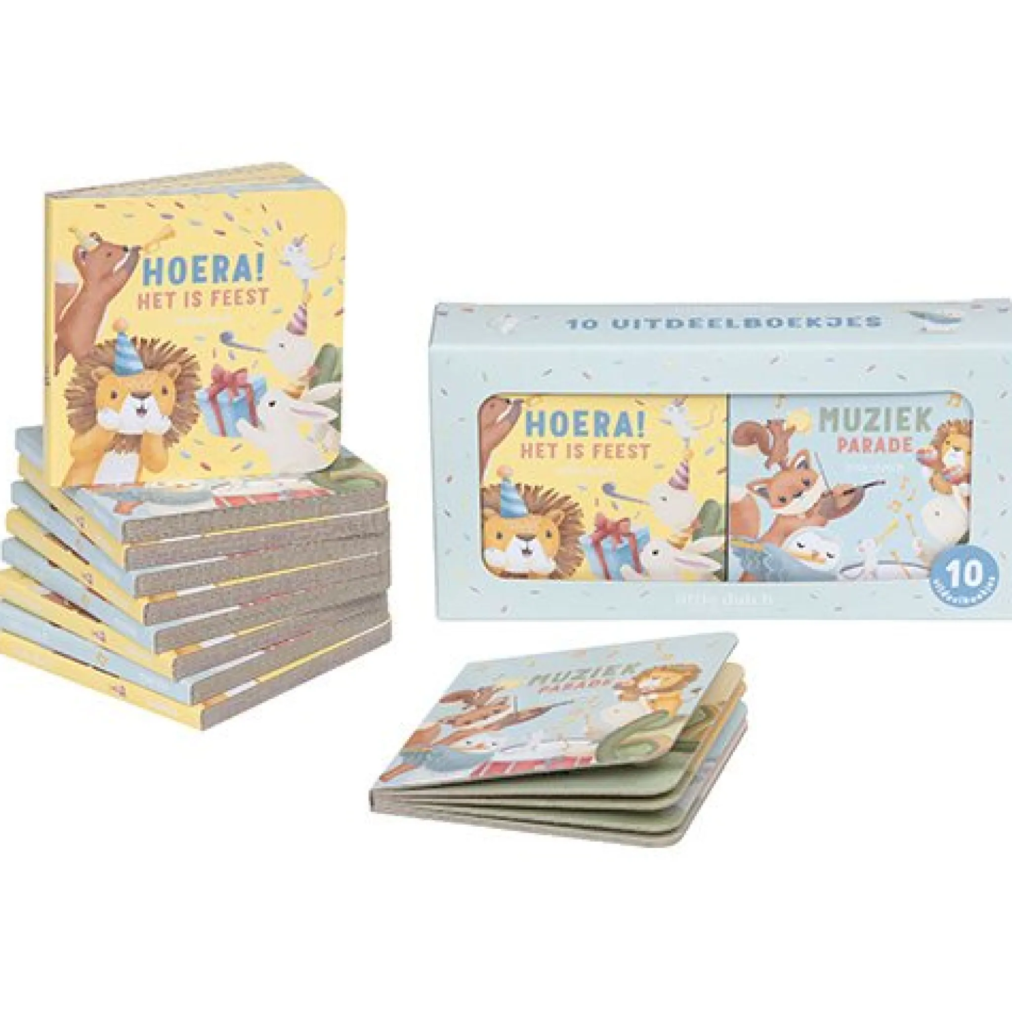 Little Dutch Party Booklets - Hooray! It's a Party & Music Parade - NL Discount