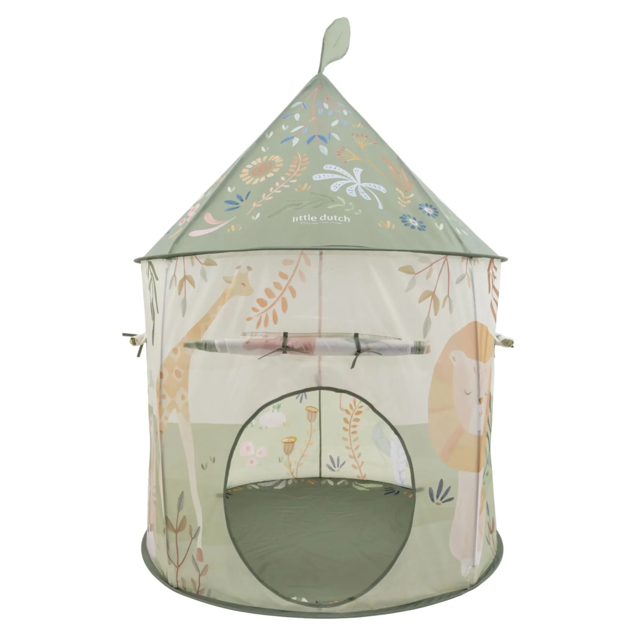 Little Dutch Play tent - Crawl tunnel - Green