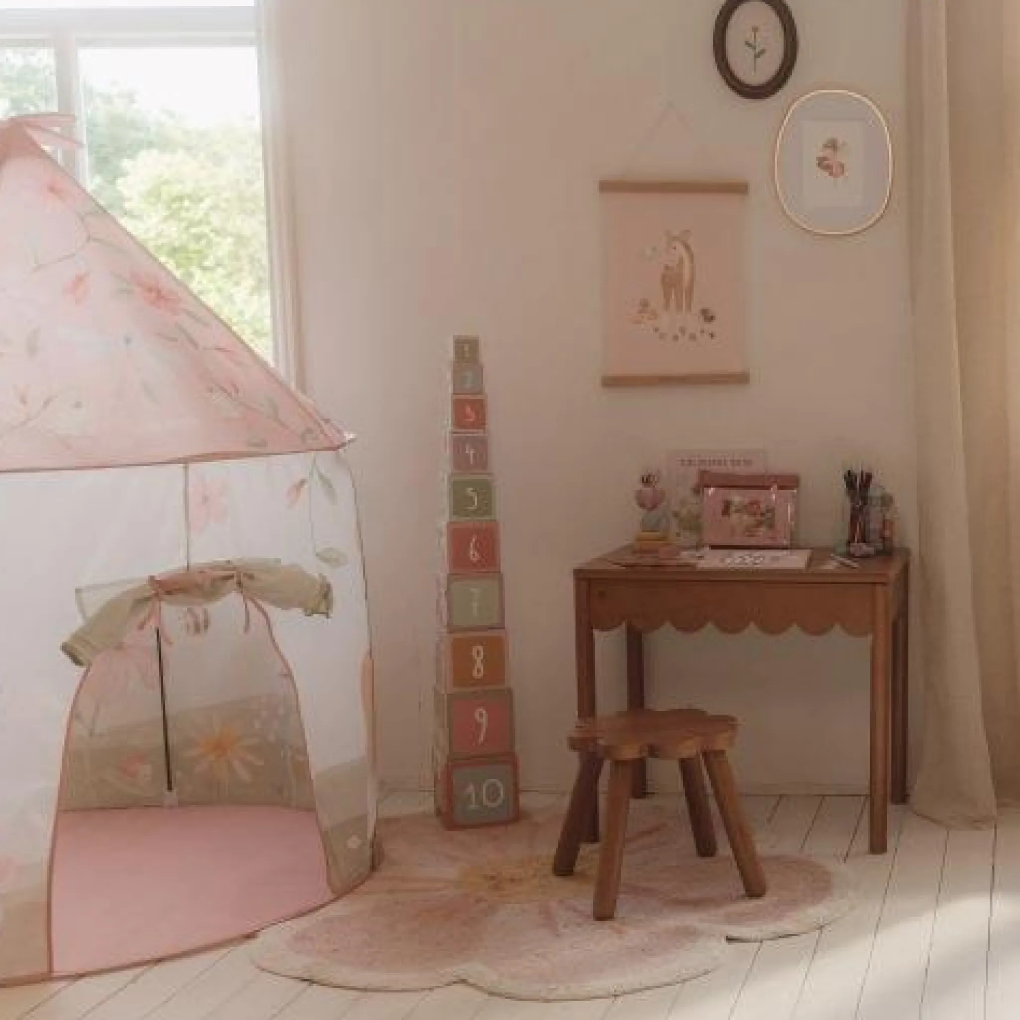 Little Dutch Play tent Fairy Garden - Multicolored - Fairy Garden Hot