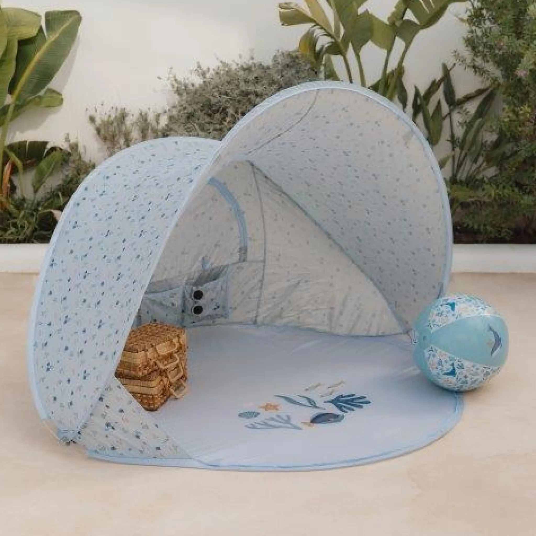 Little Dutch Pop-up tent - Blue - Ocean Dreams Best