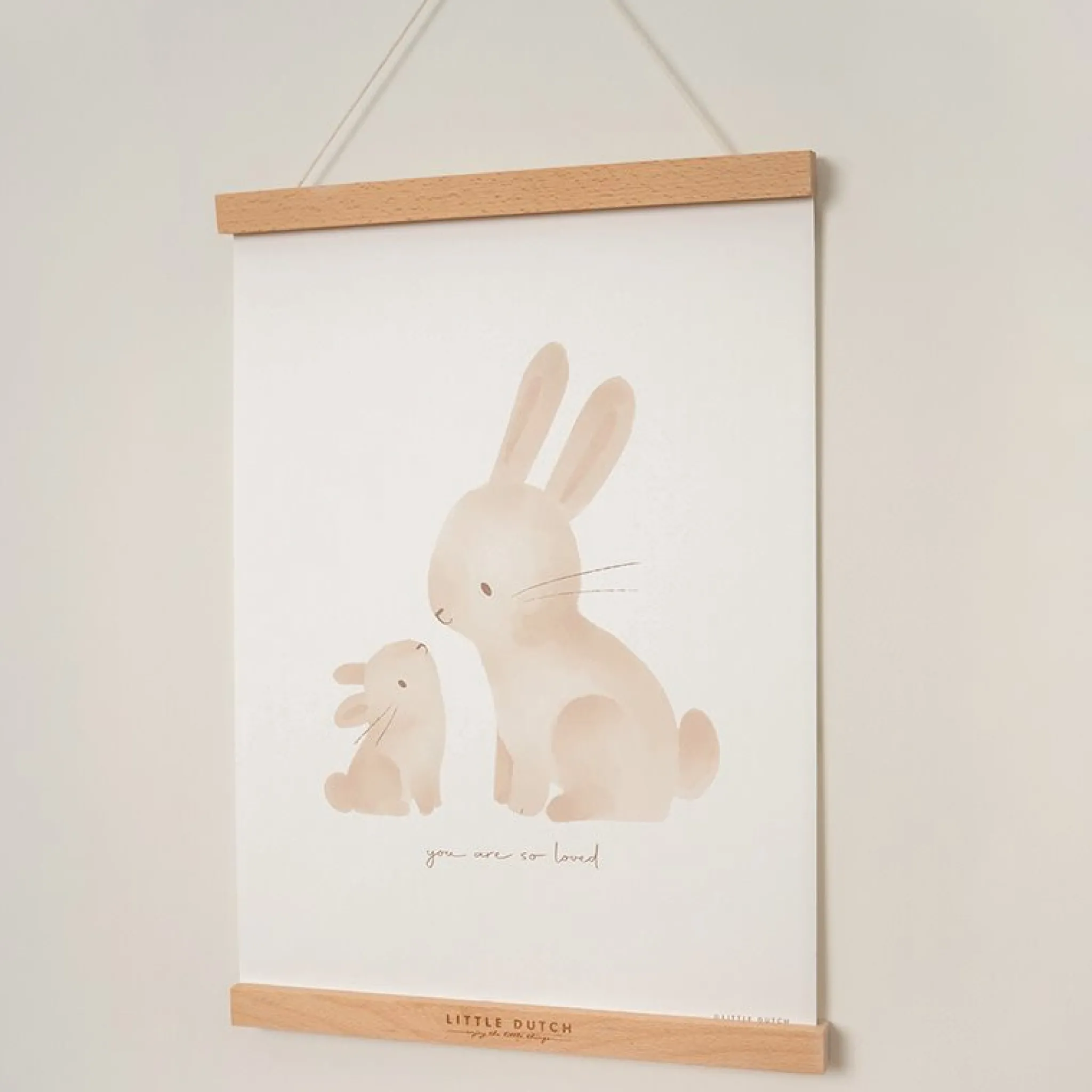 Little Dutch Poster Baby Bunny - A3 Sale