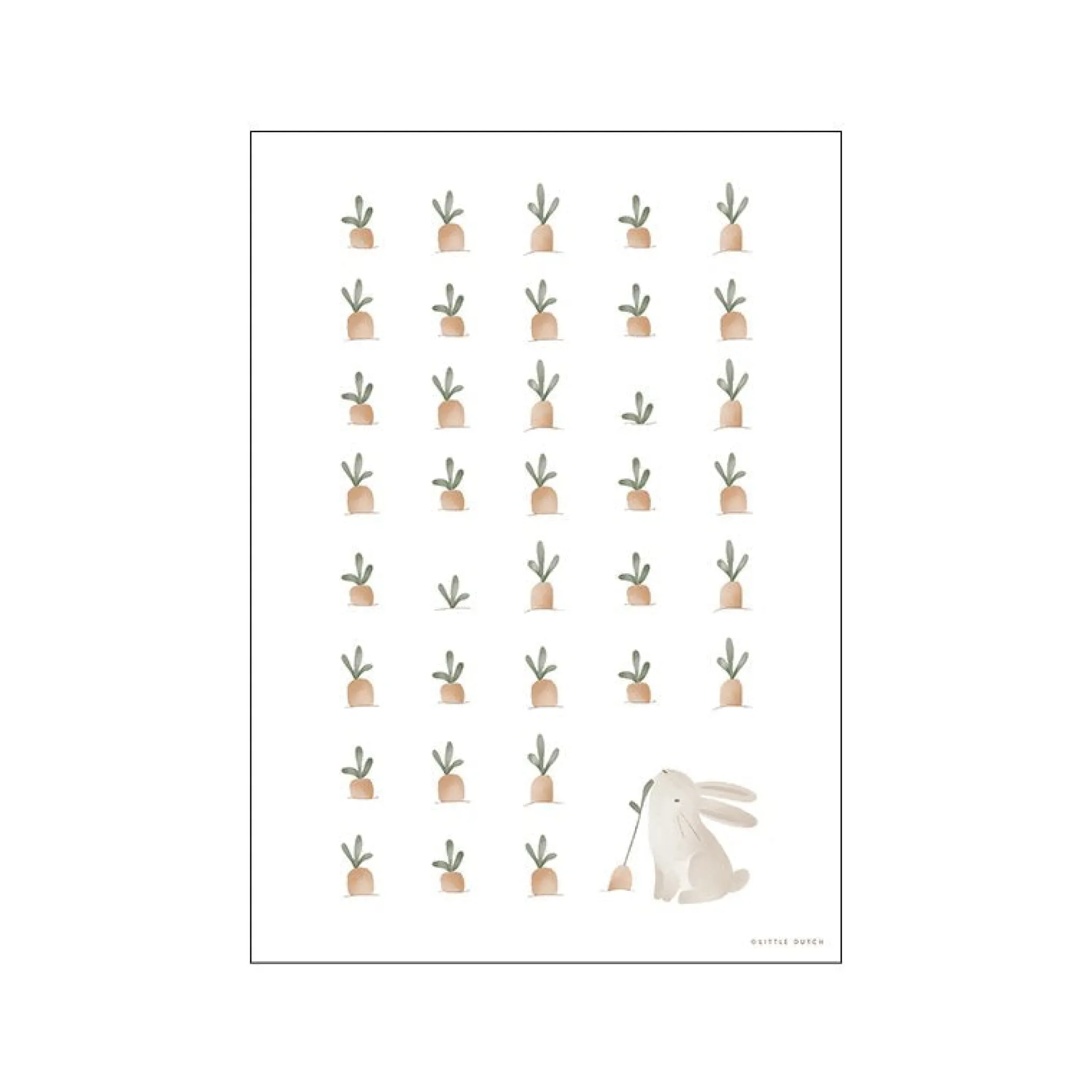 Little Dutch Poster Baby Bunny - A3 Sale