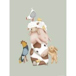 Little Dutch Poster - Multicolor - Size A3 - Little Farm Sale
