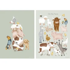 Little Dutch Poster - Multicolor - Size A3 - Little Farm Sale