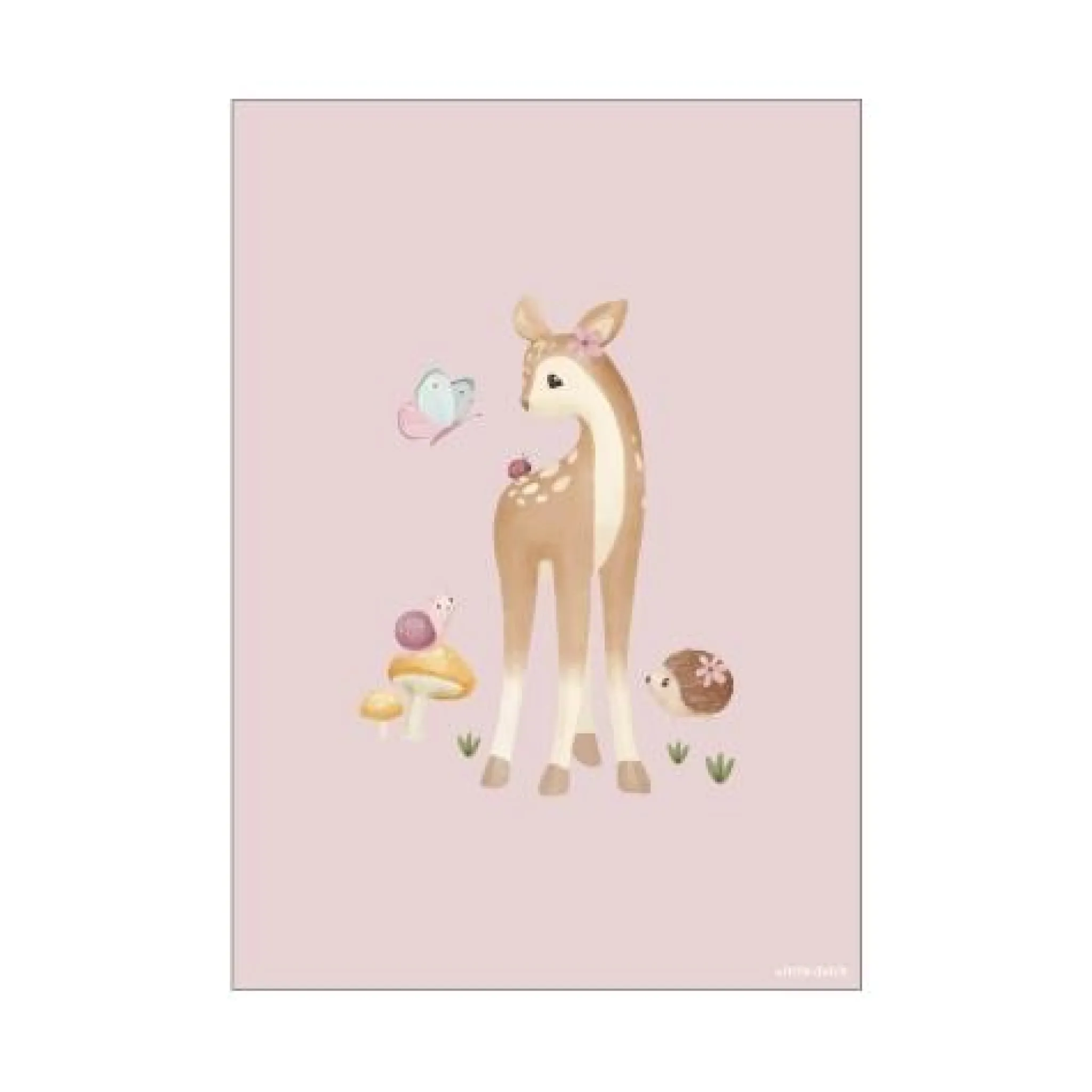 Little Dutch Poster - Size A3 - Fairy Garden - Fairy Wonders Discount