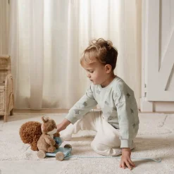Little Dutch Pull Animal Squirrel - Blue - Forest Friends Sale