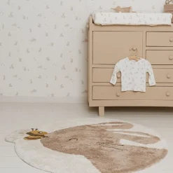 Little Dutch Rabbit rug - Beige Discount