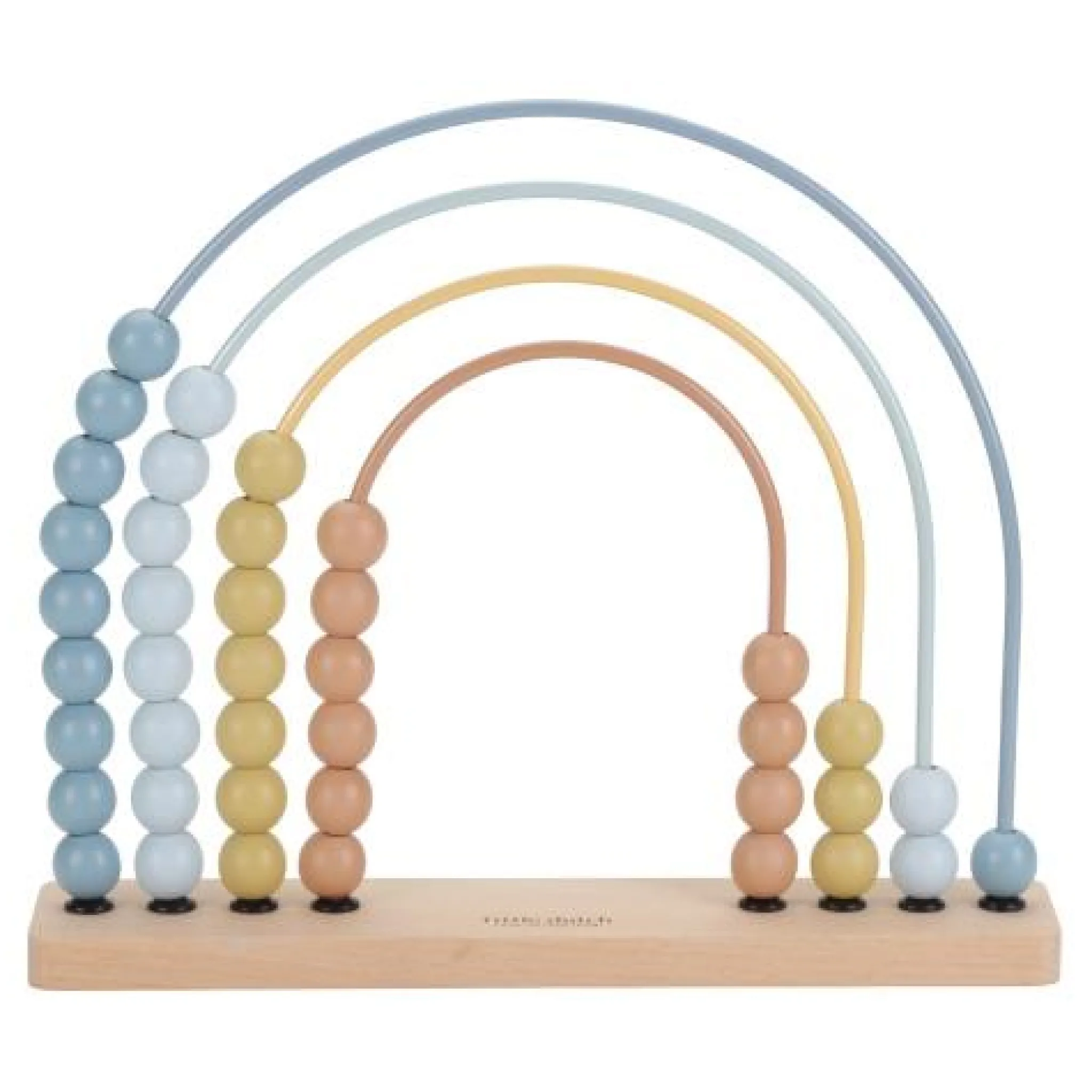 Little Dutch Rainbow abacus - Blue - Forest Friends Clearance