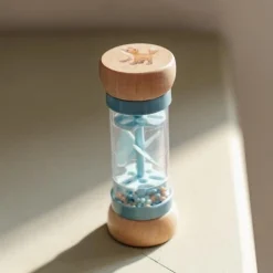Little Dutch Rain rattle - Blue - Forest Friends Discount