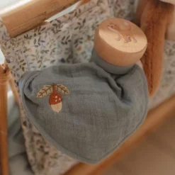 Little Dutch Rain rattle - Blue - Forest Friends Discount