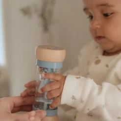Little Dutch Rain rattle - Blue - Forest Friends Discount