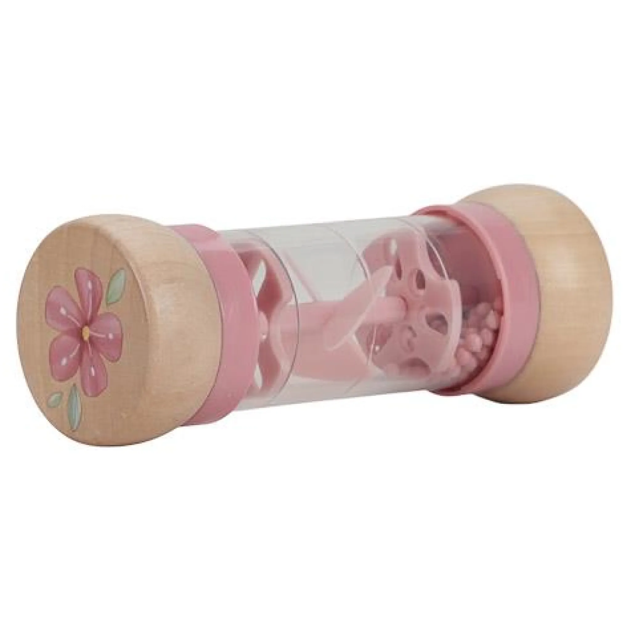 Little Dutch Rain rattle - Pink - Fairy Garden Best