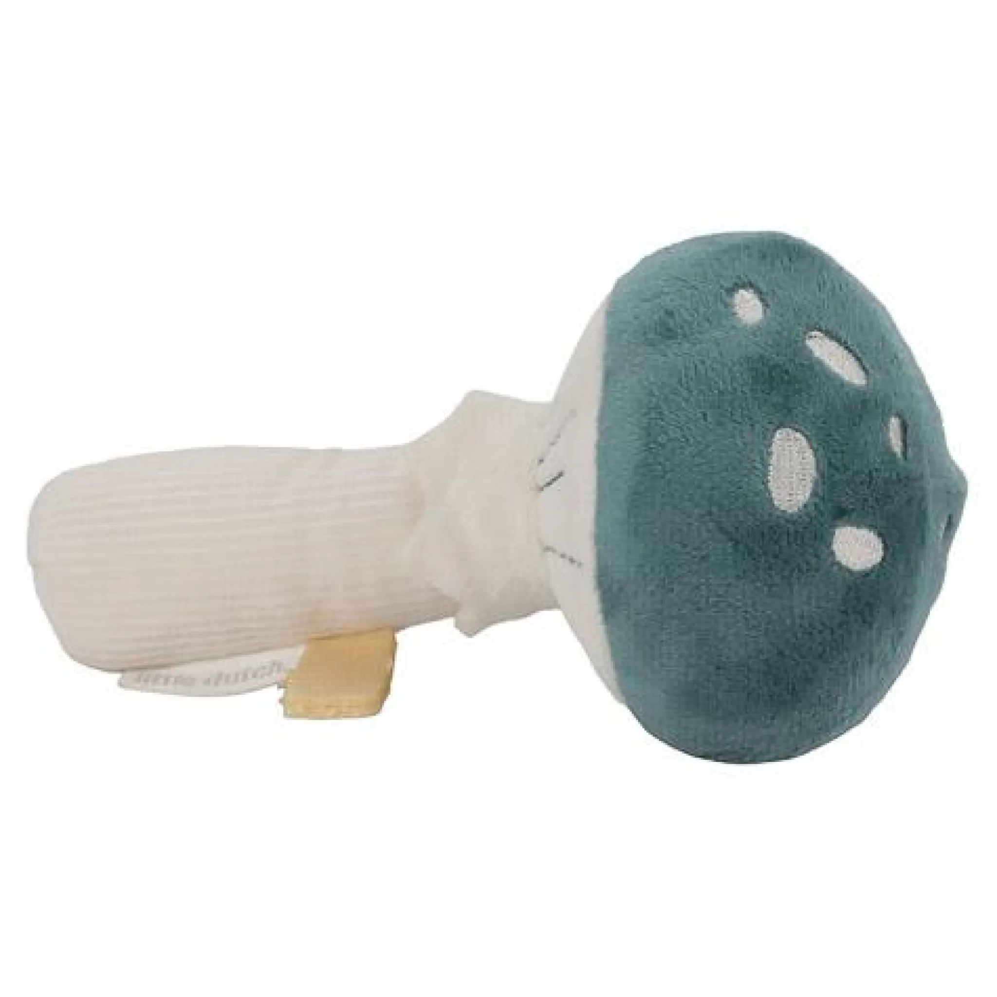 Little Dutch Rattle Mushroom - Blue - Forest Friends Outlet