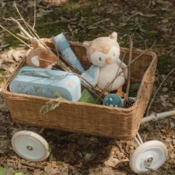 Little Dutch Rattle Mushroom - Blue - Forest Friends Outlet