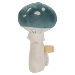 Little Dutch Rattle Mushroom - Blue - Forest Friends Outlet