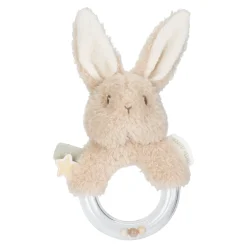 Little Dutch Rattle ring - Beige - Newborn Naturals Clearance